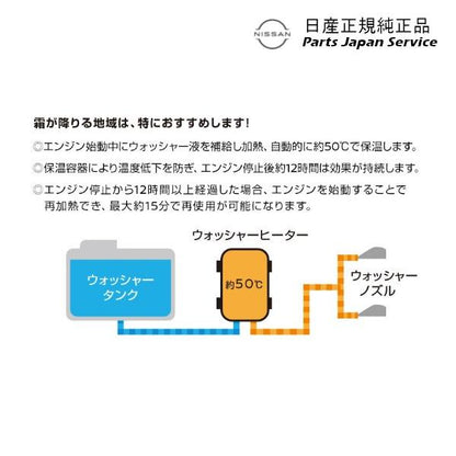 【大型便】FE13系オーラ 24.ウォッシャーヒーター HSDY0 B8910-6XJ0A AURA NISSAN