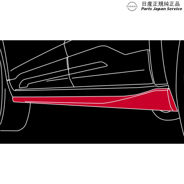【大型便】P15系キックス 2.サイドシルプロテクター KICKS NISSAN