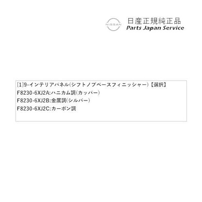 E13系ノート 9-1.インテリアパネル(シフトノブベースフィニッシャー) NOTE NISSAN