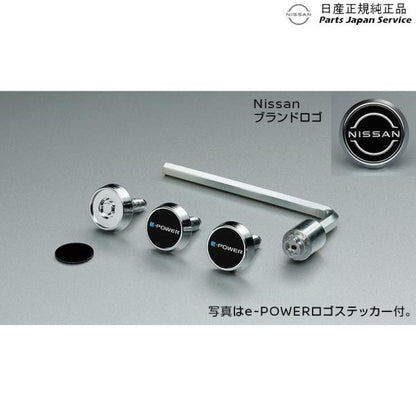 E13系ノート 45.ナンバープレートロック NOTE NISSAN