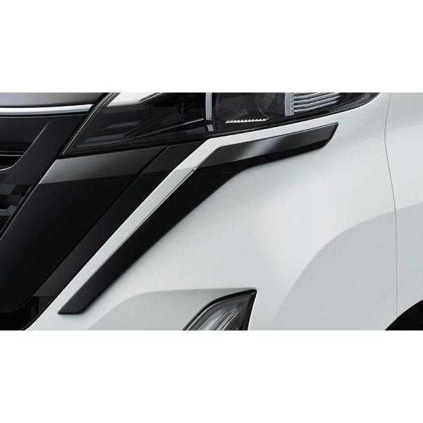 B45A系ルークス ブラックフロントバンパーフィニッシャー DUPL2 F2070-7NA1A ROOX NISSAN