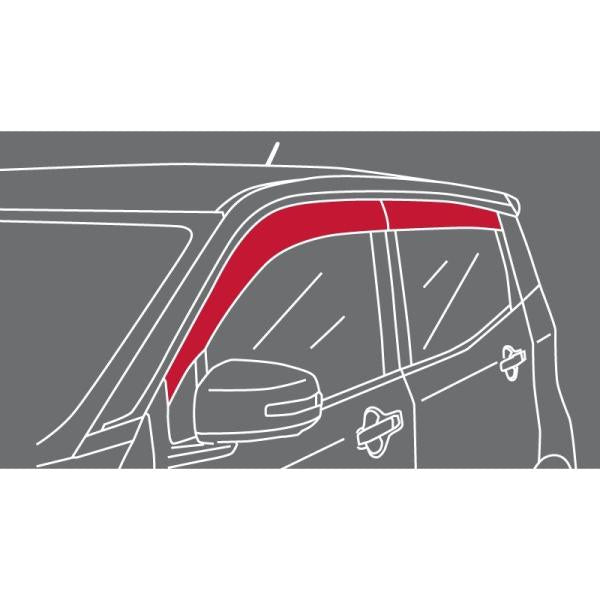 B6AW系サクラ プラスチックバイザー(アクリル製:1台分)DVHH0 H0800-7PA0A SAKURA NISSAN