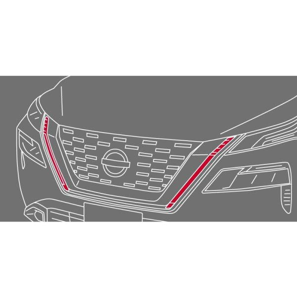 【大型便】T33系エクストレイル グリルイルミネーション GDCH0 B66M0-6RA0A X-TRAIL NISSAN