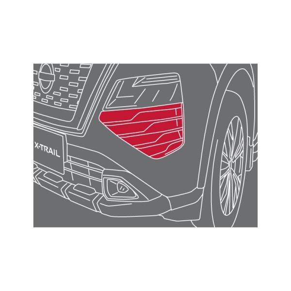 【大型便】T33系エクストレイル フロントバンパーフィニッシャー(ブラック)GDMW0 F2070-6RA0A X-TRAIL NISSAN