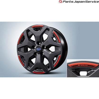SKE系フォレスター ホイールデカール レッドオレンジ J1217SJ000 FORESTER SUBARU