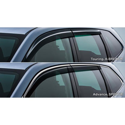 SKE系フォレスター ドアバイザー Advance、SPORT用(光輝モール付) F0017SJ010 FORESTER SUBARU