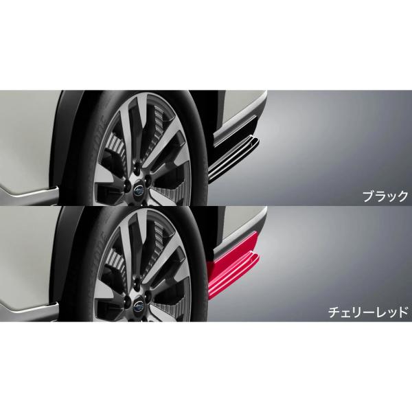 【大型便】SLG系フォレスター 102.STIリヤサイドアンダースポイラー チェリーレッド SG517SL210 FORESTER SUBARU