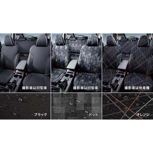 GT2系インプレッサ オールウェザーシートカバー リヤ IMPREZA SUBARU