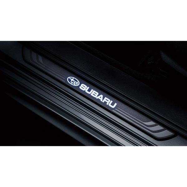 GT2系インプレッサ LEDサイドシルプレート E1017FL100 IMPREZA SUBARU