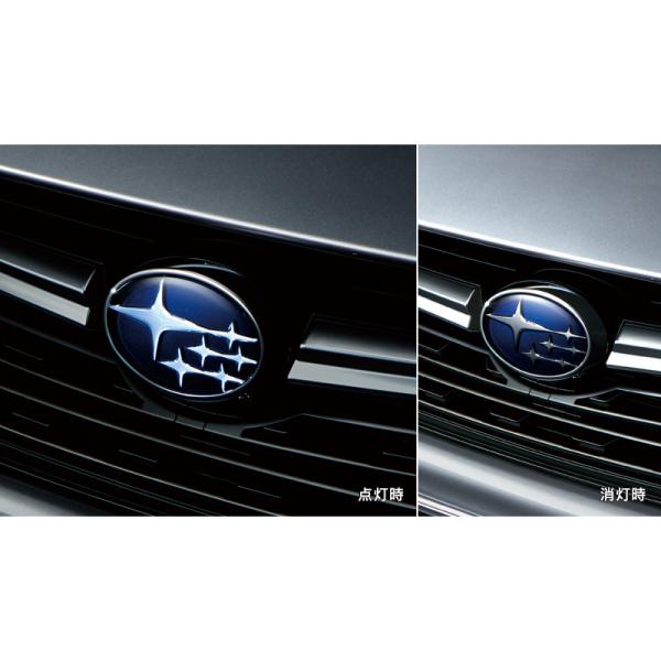 GT2系インプレッサ LEDエンブレム ディーラーOPフロントグリル車 H4517FL450 IMPREZA SUBARU