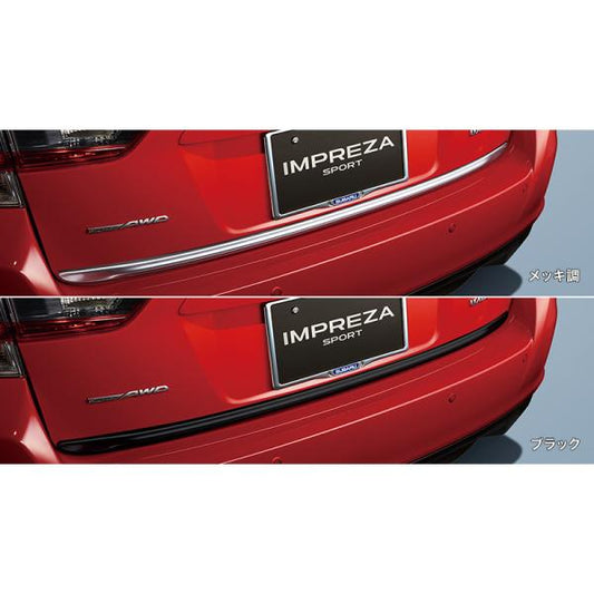 GT2系インプレッサ テールゲートガーニッシュ ブラック J1017FL880 IMPREZA SUBARU
