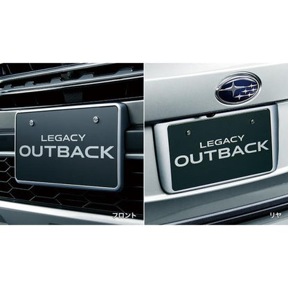 BT5系レガシィ カラードナンバープレートベース LEGACY SUBARU