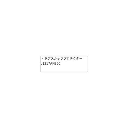 BT5系レガシィ ドアスカッフプロテクター J1217AN250 LEGACY SUBARU