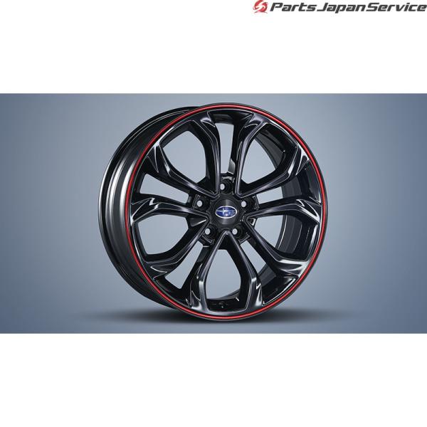 【大型便】VN5系レヴォーグ アルミホイール 18インチ レッド B3118VC100 LEVORG SUBARU