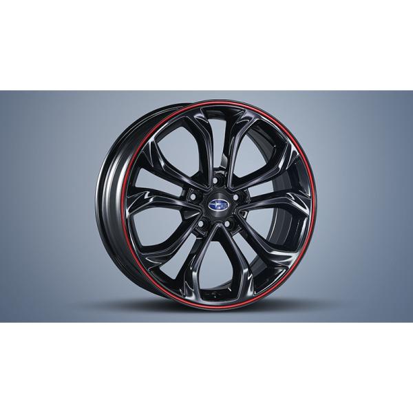【大型便】VN5系レヴォーグ アルミホイール 18インチ レッド B3118VC100 LEVORG SUBARU