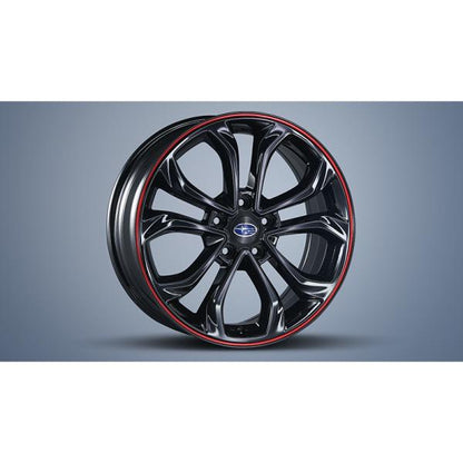 【大型便】VN5系レヴォーグ アルミホイール 18インチ レッド B3118VC100 LEVORG SUBARU