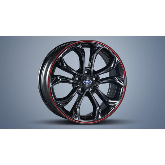 【大型便】VN5系レヴォーグ アルミホイール 18インチ レッド B3118VC100 LEVORG SUBARU