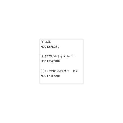 VBH系WRXS4 ETC2.0車載器キット WRXS4 SUBARU