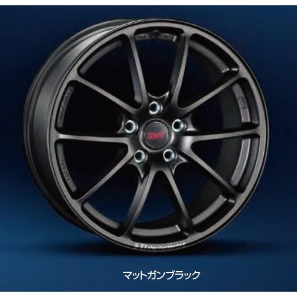 【大型便】VBH系WRXS4 STI パフォーマンスホイール 18インチ  マットガンブラック ST28100VV480 WRXS4 SUBARU