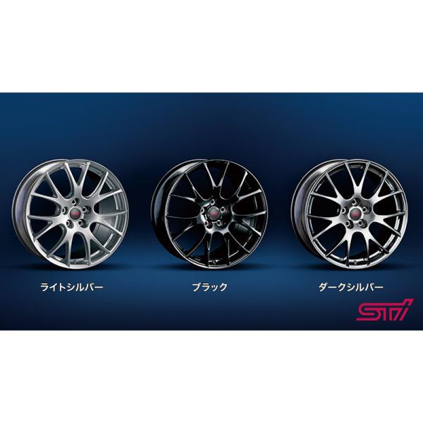 【大型便】VBH系WRXS4 STI アルミホイール BBS 19インチ ライトシルバー ST28100ZR550 WRXS4 SUBARU