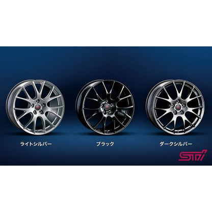 【大型便】VBH系WRXS4 STI アルミホイール BBS 19インチ ブラック ST28100ZR560 WRXS4 SUBARU