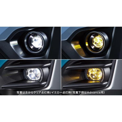 GT3系XV LEDフォグランプ(クリア/イエロー切替) H4517FL500 XV SUBARU