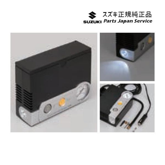 HA36S(3型), HA36V(2型）系アルト 281 LEDライト付エアーコンプレッサー E9H1 DC12V 99000-79AW2 ALTO SUZUKI