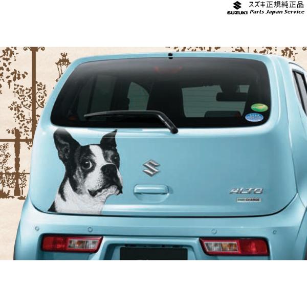 HA36S(3型), HA36V(2型）系アルト 50 キャンバスアートデカール(ボストンテリア) AAKQ 99000-99035-E26 ALTO SUZUKI