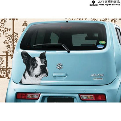 HA36S(3型), HA36V(2型）系アルト 50 キャンバスアートデカール(ボストンテリア) AAKQ 99000-99035-E26 ALTO SUZUKI
