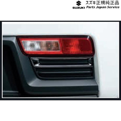 HA36S(3型), HA36V(2型）系アルト 08 リヤバンパーガーニッシュ(ブラックメッキ) AATT 99000-99056-AG3 ALTO SUZUKI