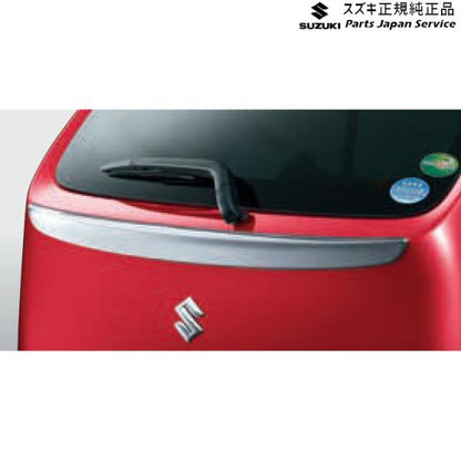 HA36S(3型), HA36V(2型）系アルト 68 バックドアガーニッシュ(カメラなし用) AAZV 99000-990C5-020 ALTO SUZUKI
