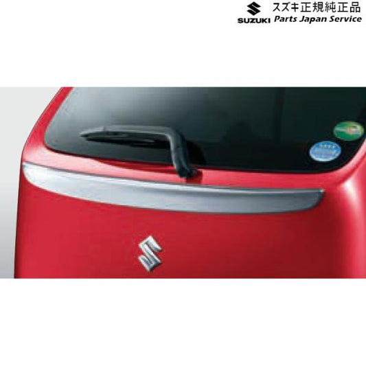 HA36S(3型), HA36V(2型）系アルト 68 バックドアガーニッシュ(カメラなし用) AAZV 99000-990C5-020 ALTO SUZUKI