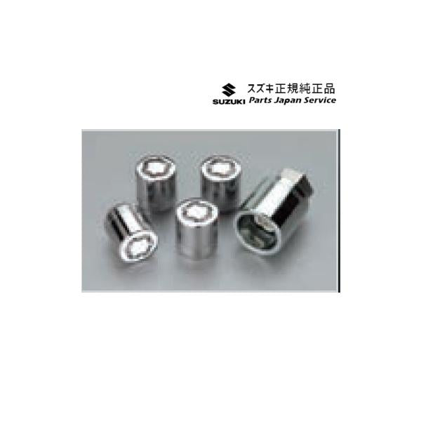 HA36S(3型), HA36V(2型）系アルト 19 ホイールロックナットセット A9BK 99000-990Y7-011 ALTO SUZUKI