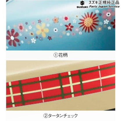 HA36S(3型), HA36V(2型）系アルト 75 ドアミラーデカール 左右セット ALTO SUZUKI