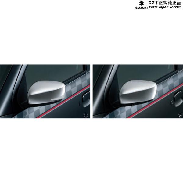 HA36S(3型), HA36V(2型）系アルト 43 ドアミラーカバー ALTO SUZUKI