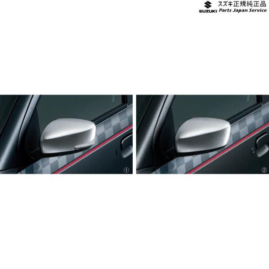 HA36S(3型), HA36V(2型）系アルト 43 ドアミラーカバー ALTO SUZUKI