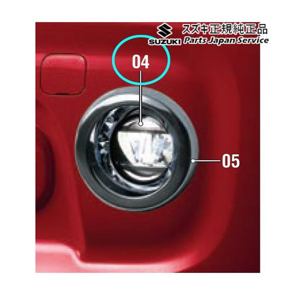 HA37S系アルト 04 LEDフォグランプ DAHQ 99173-67T00 ALTO SUZUKI