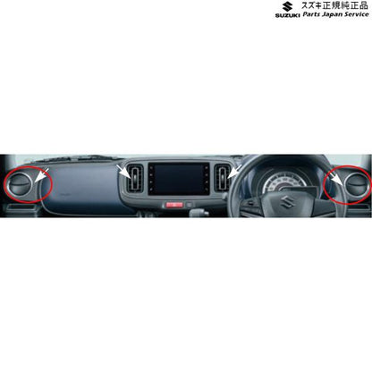 HA37S系アルト 17 ルーバーガーニッシュセット ALTO SUZUKI