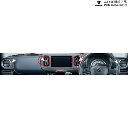 HA37S系アルト 17 ルーバーガーニッシュセット ALTO SUZUKI