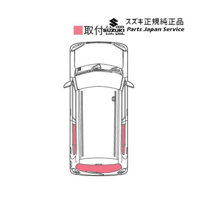 HA37S系アルト 104.UV+IRカットフィルムセット BB5G 99156-67T21 ALTO SUZUKI