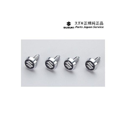 HA37S系アルト 79.ナンバープレートロックボルト(ロゴ入り)ACBY 9927F-59S00 ALTO SUZUKI