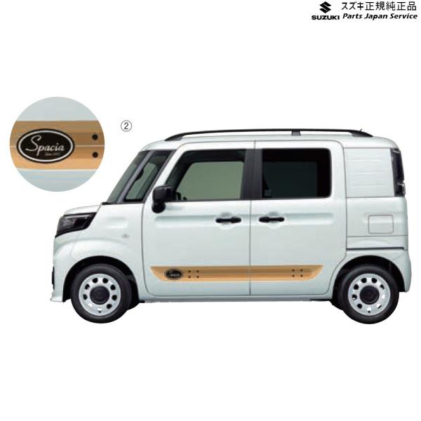 MK33V系スペーシアベース 50. サイドデカール (2)ABCW 99230-79R10-002 SPACIA_BASE SUZUKI