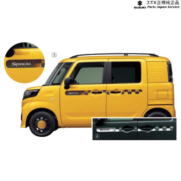 MK33V系スペーシアベース 50. サイドデカール (4)ABCY 99230-79R10-007 SPACIA_BASE SUZUKI