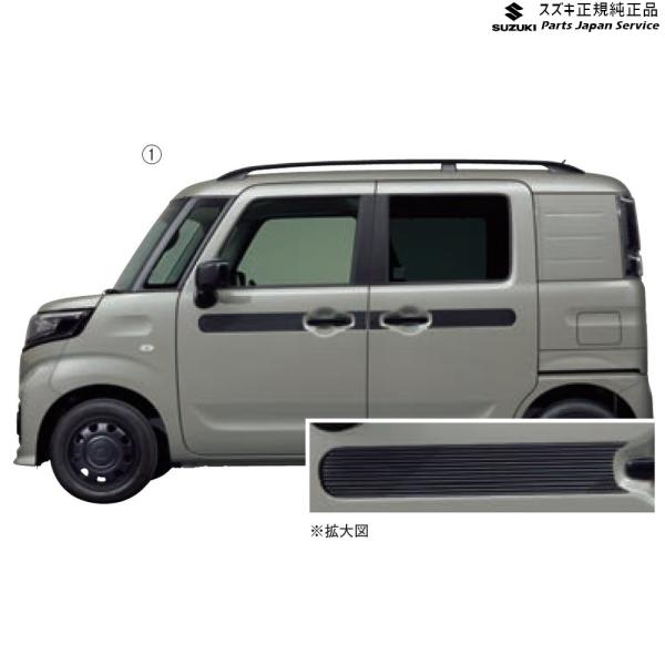 MK33V系スペーシアベース 50. サイドデカール (1)AC89 99230-79R10-009 SPACIA_BASE SUZUKI