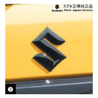 MK33V系スペーシアベース 30. エンブレム(ブラック) AC9B 99239-79R50-QMY SPACIA_BASE SUZUKI