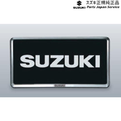 DA17V系エブリイ 145 ナンバープレートリム(ブラックメッキ) AARH 1枚 9911D-63R00-ZKP EVERY SUZUKI