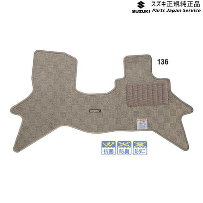 【大型便】DA17V系エブリイ 136.フロアマット(ジュータン)BB9U EVERY SUZUKI
