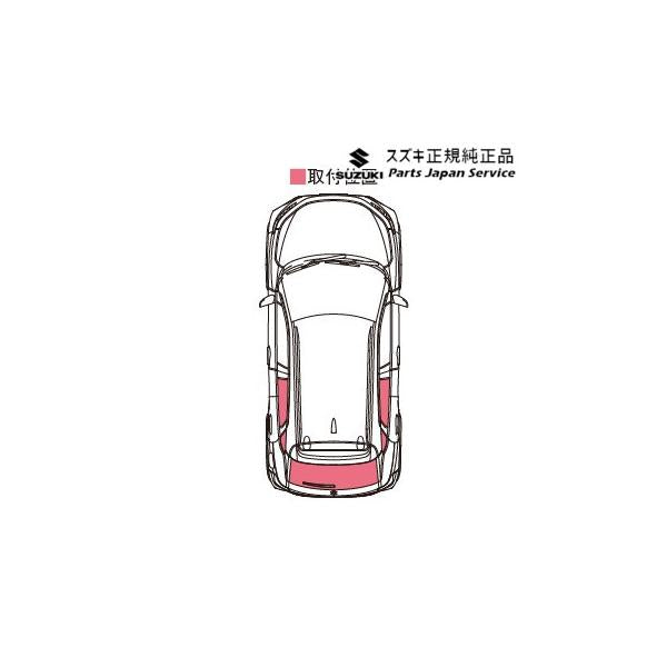 【大型便】WDB3S系フロンクス 52.UV+IRカットフィルムセット BBA9 99156-74T00 FRONX SUZUKI