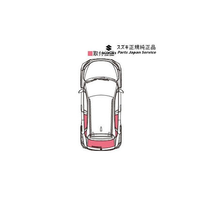【大型便】WDB3S系フロンクス 52.UV+IRカットフィルムセット BBA9 99156-74T00 FRONX SUZUKI