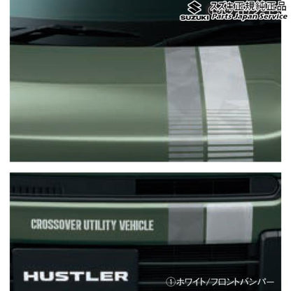 MR52S 系ハスラー 12 フロントデカール HUSTLER SUZUKI